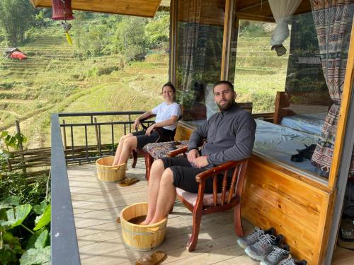 サパ Best View Homestay 4つ星 ゲストハウス 客室