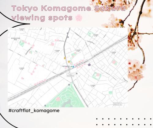 CraftFlat Komagome 504, a compact studio at excellent location