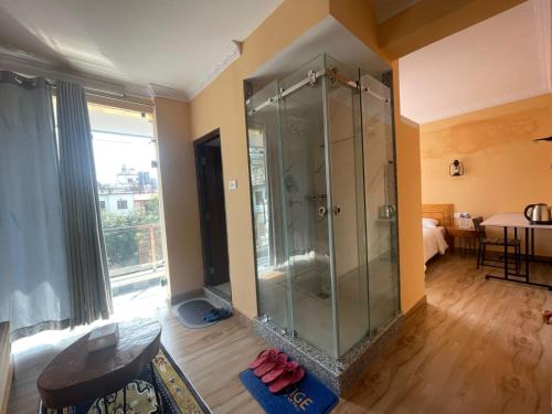 One-Bedroom Apartment with Balcony and City View