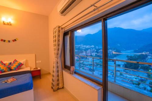 Kilátás, goSTOPS Rishikesh, Lakshaman Jhula in Laxman Jhula