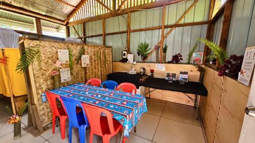 Instalações, Kelly's home stay in Goroka