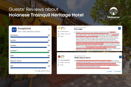 Hoianese Tranquil Heritage Hotel - Truly Cultural Immersion – Hoi An, LA