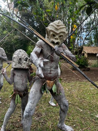 Atividades, Kelly's home stay in Goroka