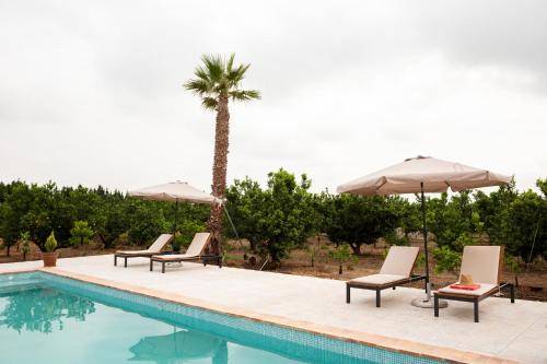 المنظر الخارجي, Villa Monsalva in Corbera