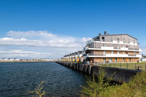 A szálláshely kívülről, Ferienwohnung Knuts Hafenlounge Olpenitz in Olpenitz