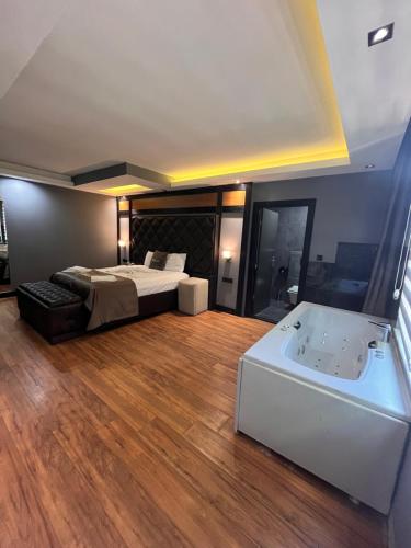 1 double bed