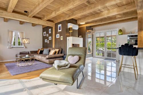 Vista exterior, Exklusives Ferienhaus Samyel in Warendorf