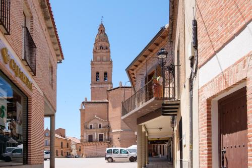 A szálláshely kívülről, La Carbonera in Alaejos