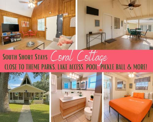 Cottage-pvt Lake & Pool Access Near Disney Wporch in Clermont