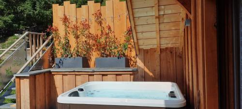 Chalet cosy avec vue magique in Gedre