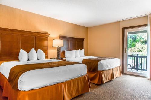 2 queen beds