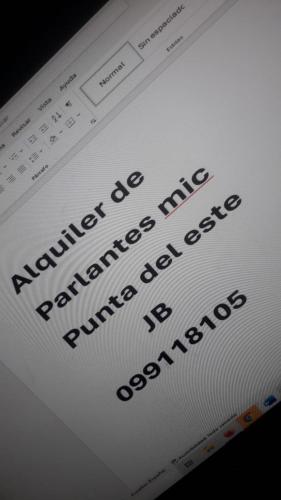 parlantes punta del este Dj JB Alquiler de parlantes in Manantiales