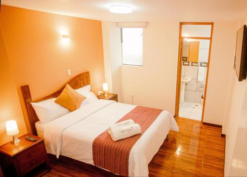 1 double bed