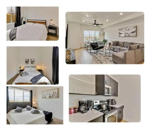 3 Min to DT - 2 Car Garage - Lux Townhome - King Bed