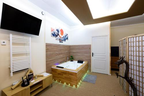 A szálláshely kívülről, Zen Love Room Jaccuzzi Sauna in Pontivy