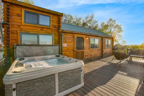 熱水浴缸, Panoramic Paradise - Hot Tub in 布魯克維爾