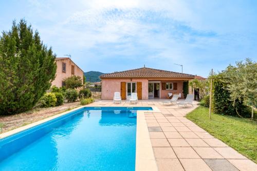 Villa Plain-pied avec Piscine Octon gîte à louer Salasc