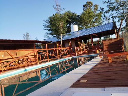 Cabanas Los Algarrobos in Villa Independencia