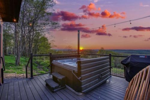 熱水浴缸, Skyline Serenity - Hot Tub in 布魯克維爾
