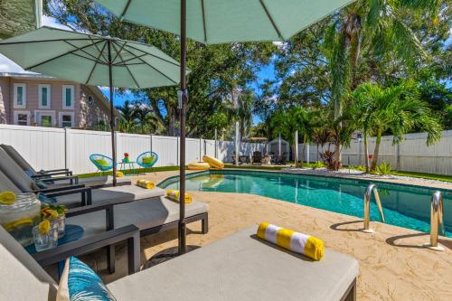 Family Oasis - Pool Hot Tub Games & Near Beach