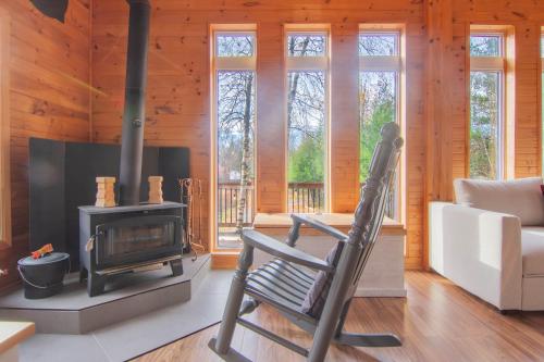 Vacances Magiques Chalet Skadi Paix Nature in Сен-Дідас
