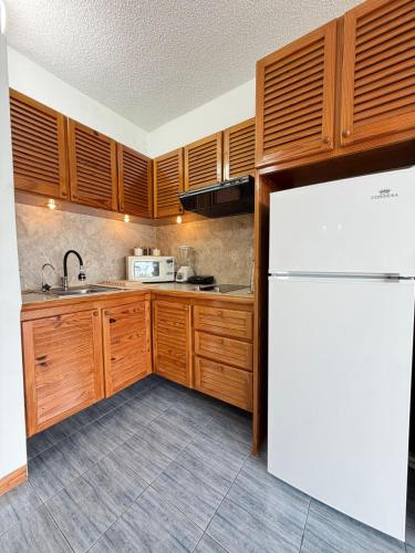 Kitchen, FelipaStudio con acceso directo a la playa in Margarita Island