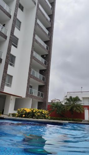 Exterior view, Departamento excelente vista y ubicacion en Tonsupa in Atacames