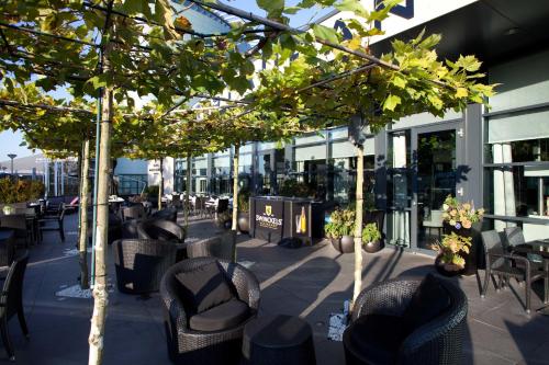 ระเบียง/ชานเรือน, Van der Valk Hotel Amersfoort-A1 in อาเมอร์ฟรอสต์