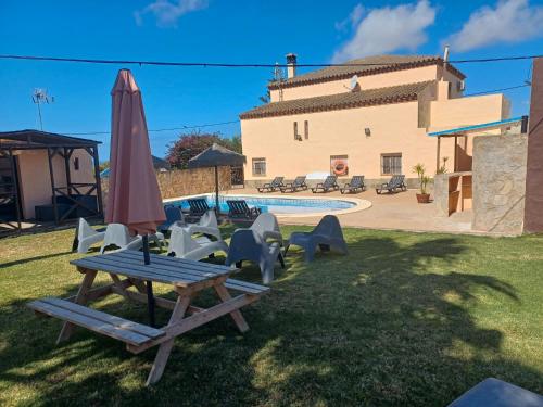 A szálláshely kívülről, Casa De Campo Con Piscina in Barrio Nuevo