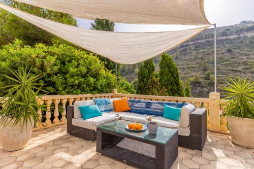 A szálláshely kívülről, Villa Rafael in Alcasar