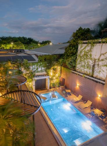 สระว่ายน้ำ, Alko Hotel Integrado in ซิวดัด คาร์ดิง