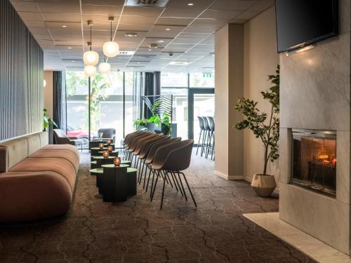 Bar/Lounge, Quality Hotel Airport Vaernes in Stjordal