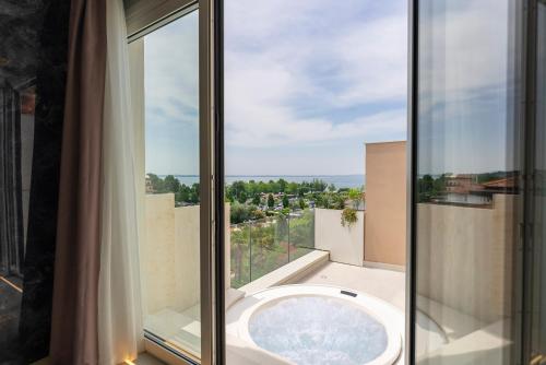 Erkély/terasz, Residence Hotel Palazzo Della Scala in Lazise
