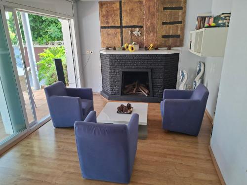 Közös társalgó / TV, Hotel 139 in Castelldefels