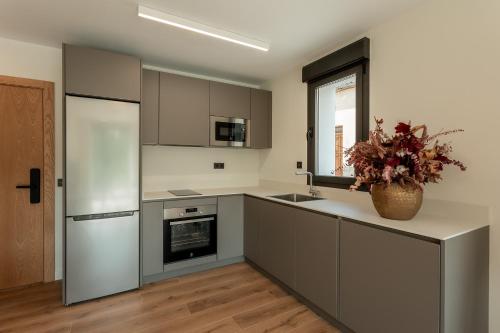 virtuve, Apartamentos Duratón (Apartamentos Duraton) in San Miguel de Bernuy