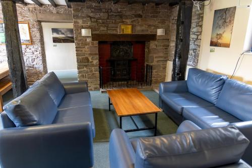 Traditional Welsh Longbarn in Libanus