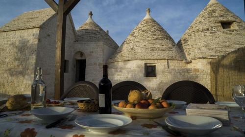 A szálláshely kívülről, Trullo Pesco in Martina Franca