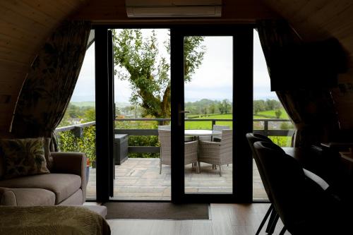 A szálláshely kívülről, Coolaness Glamping in Irvinestown