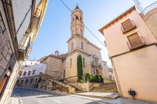 A szálláshely kívülről, El Capricho de Alcorisa in Alcorisa