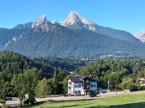 Die schlafende Goass in Bischofswiesen, Deutschland
