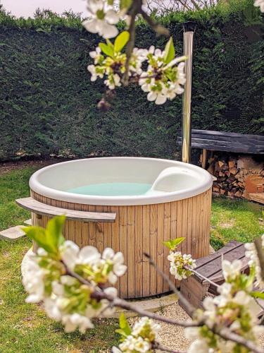 Karstais baseins, La Clé des Chaumes - Maison d'hôtes de charme avec piscine et bain nordique (La Cle des Chaumes - Maison d'hotes de charme avec piscine et bain nordique) in Boisset-les-Montrond