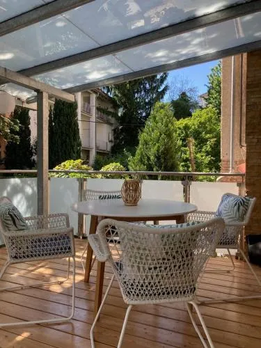 Terrassentraum in Zentrumsnähe in Graz, Österreich