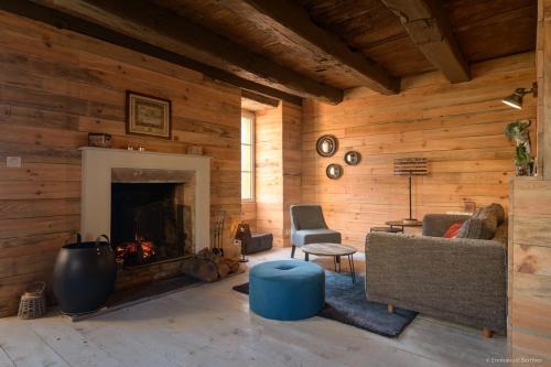 Gîte bien être et écologique Le Jardin intérieur gîte à louer Bellée