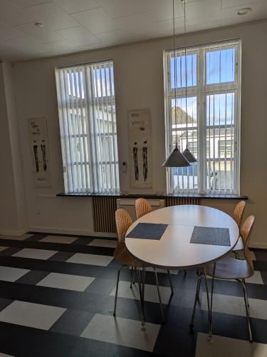Den gamle stenhugger in Haderslev városközpont