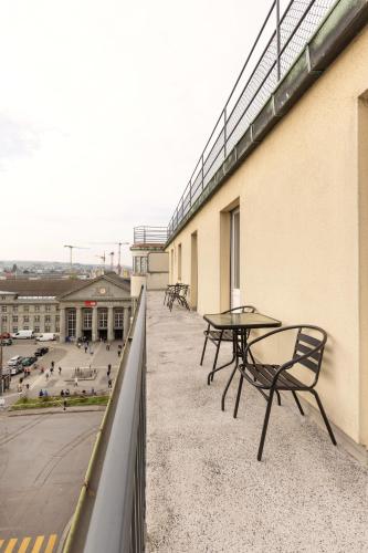 Kilátás, Cityview Balcony - in the heart of Biel in Biel/Bienna