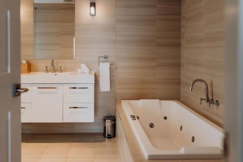 80 négyzetméteres, 2 hálószobás Apartman 1 fürdőszobával Bicheno területén (Apartment on James) in Bicheno