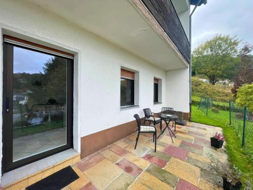 Erkély/terasz, Romantic apartment with garden in Birresborn