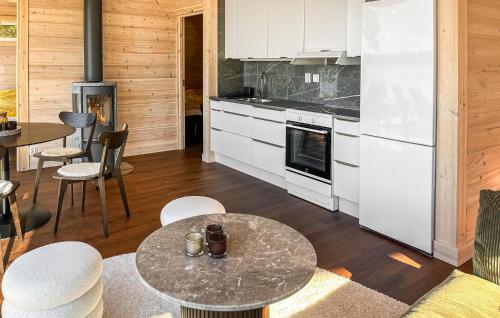 Kitchen, Gorgeous Home In Bolmso With Lake View in Bolmso