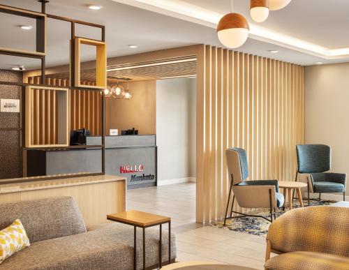 Lobby, TownePlace Suites by Marriott Mankato in Mankato (MN)