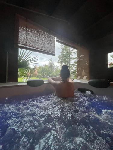 Gyógyfürdő, Villa d exception au vert - Spa Piscine - 1h Paris 20 pers in Poligny (Ile-de-France)